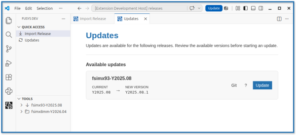 FuSysDev Update