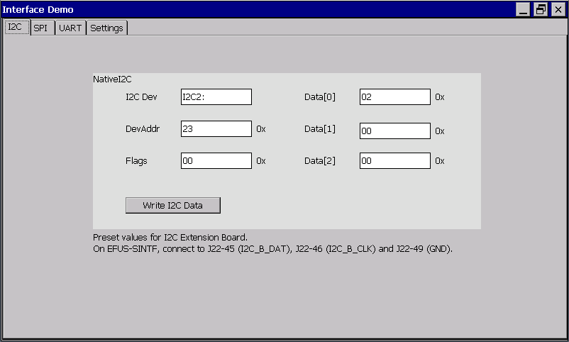 WinForms I2C on WCE