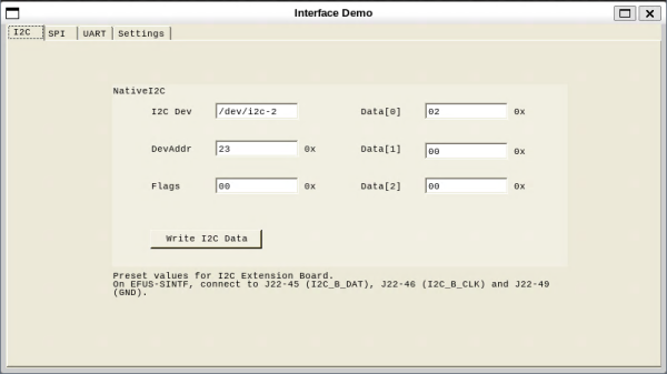 Mono Linux I2C