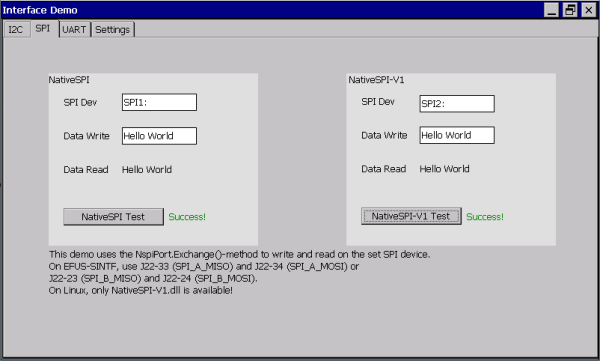 Mono WinCE SPI