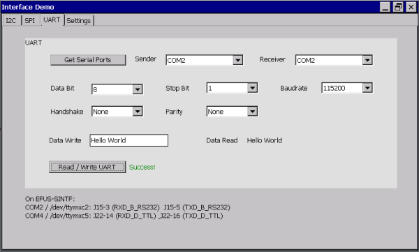 Mono WinCE UART